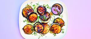 Auberginen mit Honig und Thymian