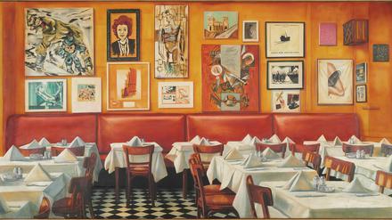 Das „Paris Bar“-Bild von Martin Kippenberger, Version 1.