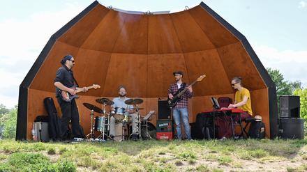 Acoustic Shell im Mauerpark.