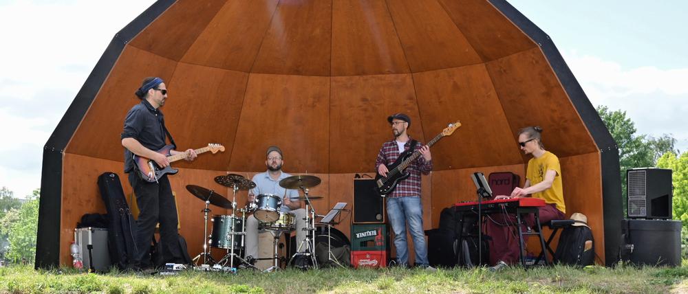 Acoustic Shell im Mauerpark.