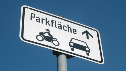 Parkplatz, Symbolbild.