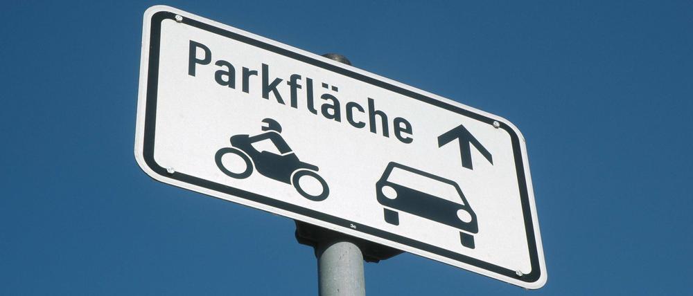 Parkplatz, Symbolbild.