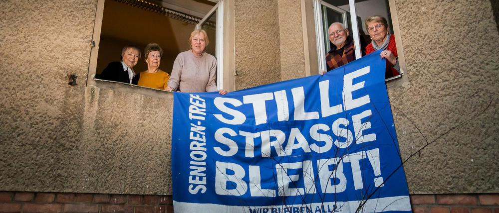 Die „Stille Straße“ in Niederschönhausen.