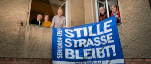 Die „Stille Straße“ in Niederschönhausen.