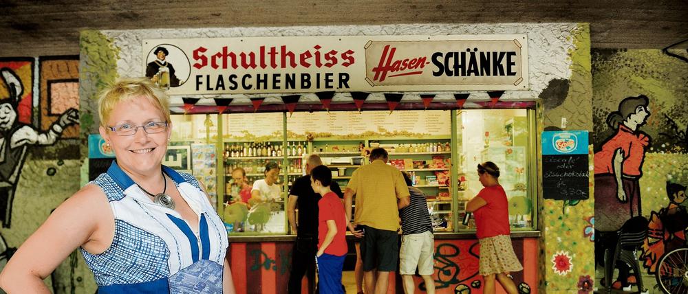 Katrin Maiworm arbeitet seit 20 Jahren in der Hasenschänke.