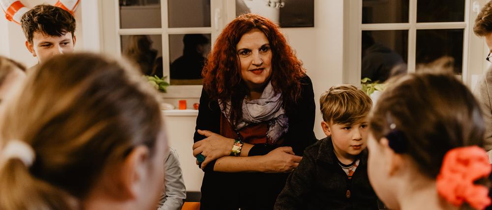 Mit dem Verlust leben. Mechthild Schroeter-Rupieper betreut eine Trauer-Kindergruppe.