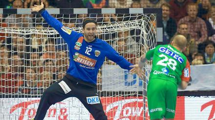 Auch Torwart Sylvio Heinevetter konnte die Niederlage in Magdeburg nicht verhindern.