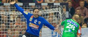 Auch Torwart Sylvio Heinevetter konnte die Niederlage in Magdeburg nicht verhindern.