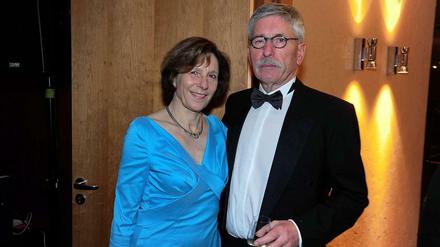 Thilo Sarrazin mit seiner Ehefrau.