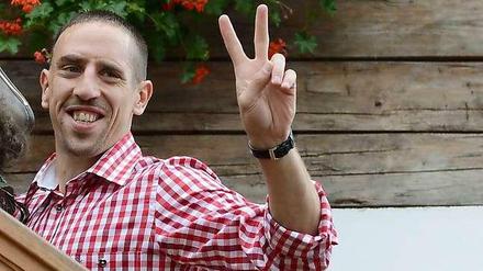 Kann sich vorstellen, Deutscher zu werden. Franck Ribéry.
