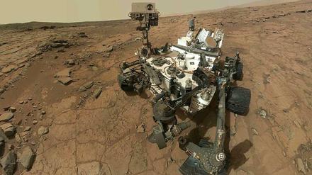 Mit "Atomstrom" auf dem Mars. Der Nasa-Rover "Curiosity" bezieht seine Energie aus einer Radionuklidbatterie.