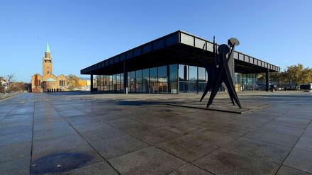 Ab Ende Dezember für vier, fünf Jahre geschlossen: die Neue Nationalgalerie.
