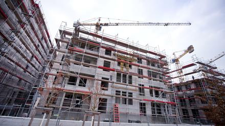 Wohnungsbau in der Hauptstadt. 
