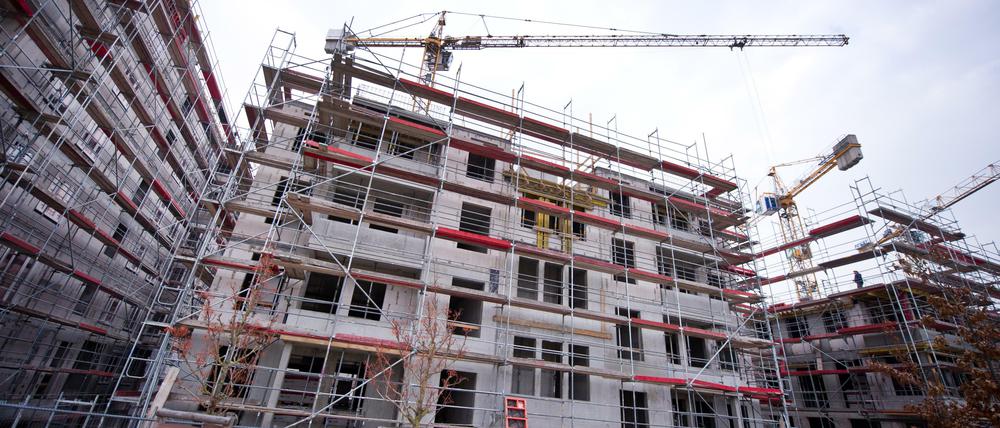 Wohnungsbau in der Hauptstadt. 