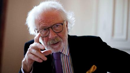 Fritz J. Raddatz im Alter von 80 Jahren.