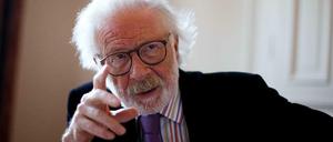 Fritz J. Raddatz im Alter von 80 Jahren.