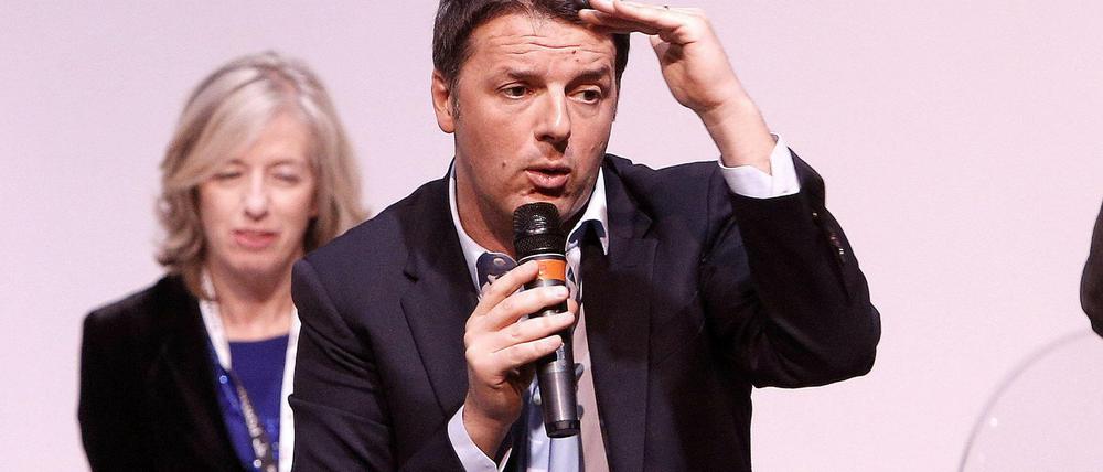 Krempelt sein Land um: Italiens Premier Renzi.