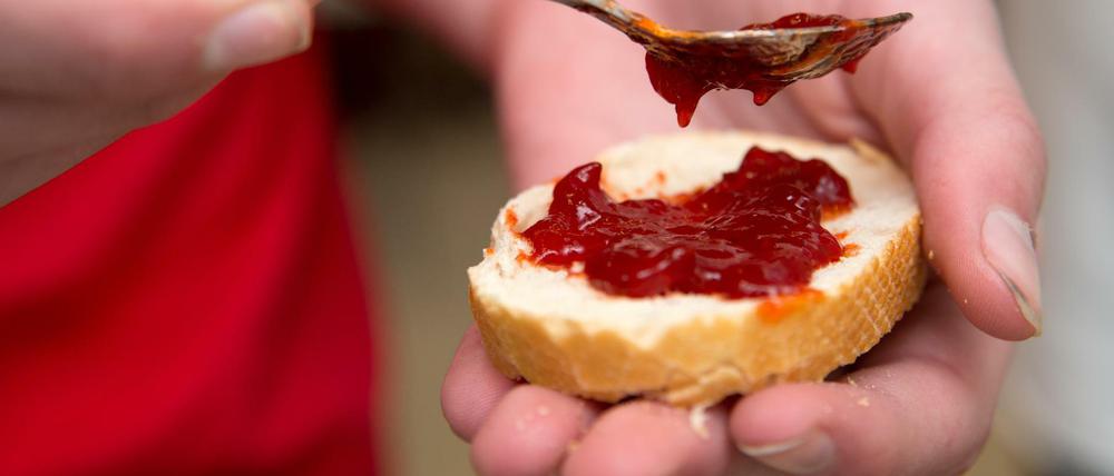 Schmeckt und lädt zu Sanktionen ein: Marmelade aus Deutschland. 