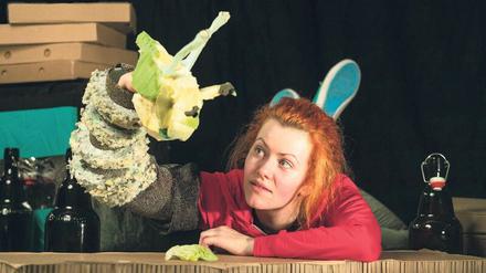 Leben ist ein Wunschkonzert. Schauspielerin Lisa Klabunde als Anna.