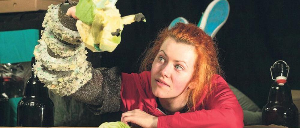 Leben ist ein Wunschkonzert. Schauspielerin Lisa Klabunde als Anna.
