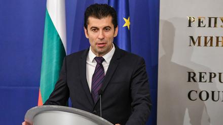 Bulgariens Premierminister Kiril Petkov.