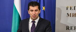 Bulgariens Premierminister Kiril Petkov.