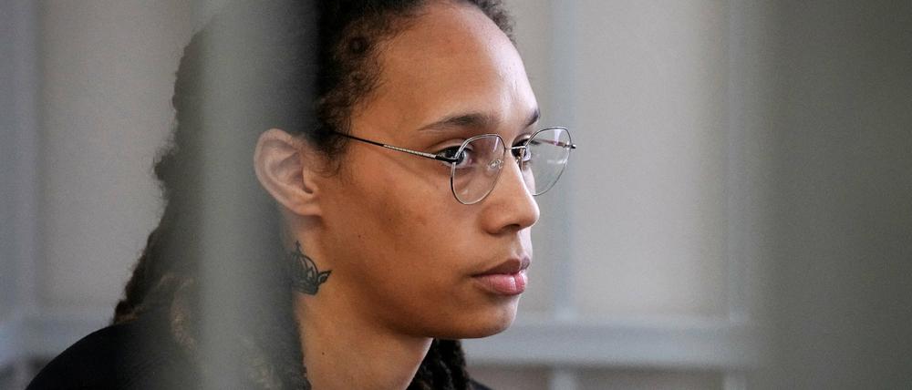 Die inhaftiere Basketballerin Brittney Griner.