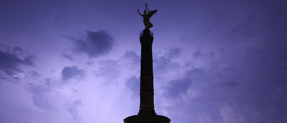 Die Siegessäule soll bald dunkel bleiben, um Energie zu sparen.