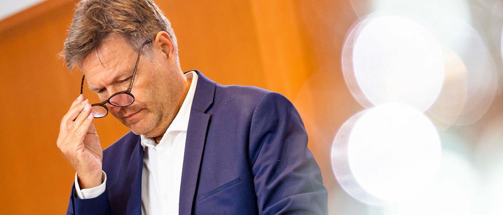 Vizekanzler Robert Habeck steht vor schweren Entscheidungen in der Atom-Frage. 
