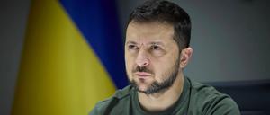 Der ukrainische Präsident Wolodymyr Selenskyj