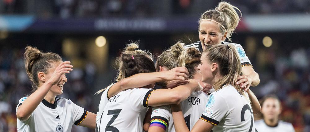 Der Teamgeist des deutschen Nationalteams ist in vielerlei Hinsicht beeindruckend.