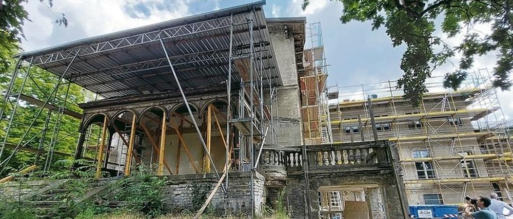 In die Villa Liegnitz sollen nach der Sanierung Generaldirektion und Generalverwaltung der Schlösserstiftung einziehen.