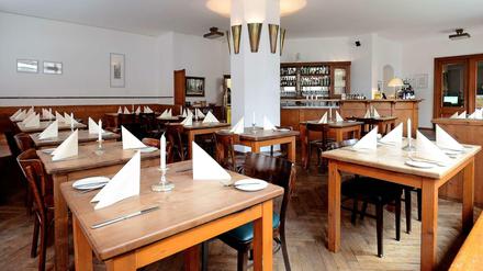 Das Ambiente schlicht, die Küche raffiniert und wohlschmeckend: Das Wolff &amp; Eber im Bayerischen Viertel.