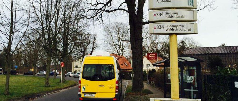 Buslinie 334. Ab in den Wald.