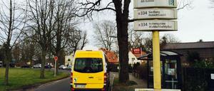 Buslinie 334. Ab in den Wald.