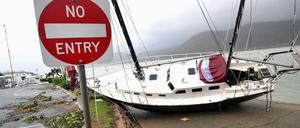 "Debbie" war mit Windgeschwindigkeiten von bis zu 270 Stundenkilometern über die Region gefegt.