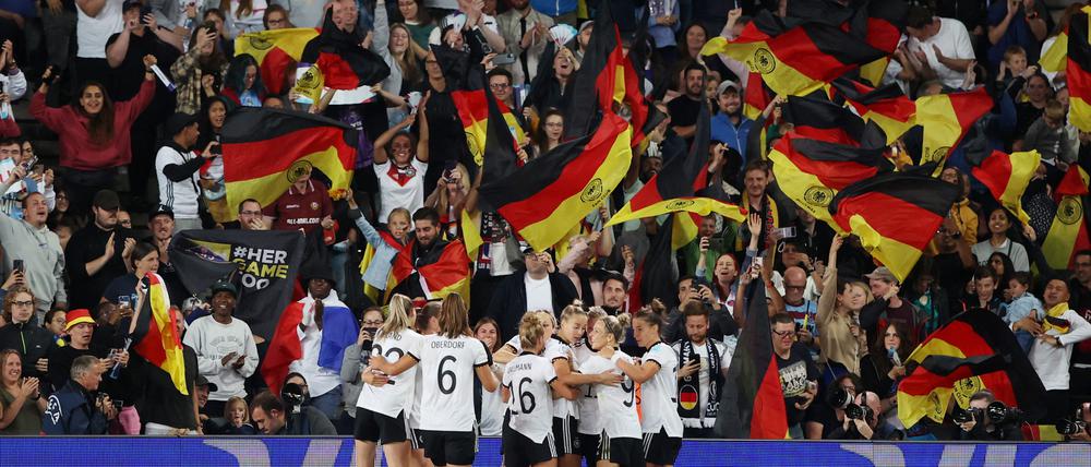 Die Deutschen überzeugen mit Geschlossenheit.