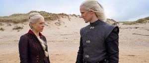 Die Vorfahren von Daenerys und Viserys Targaryen: Prinzessin Rhaenyra (Emma D‘Arcy) und ihr Onkel Daemon (Matt Smith).