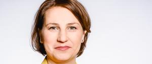 Die neue Leiterin des Landespresseamtes: Katrin Münch-Nebel, ehemalige Büroleiterin der SPD-Vorsitzenden Andrea Nahles