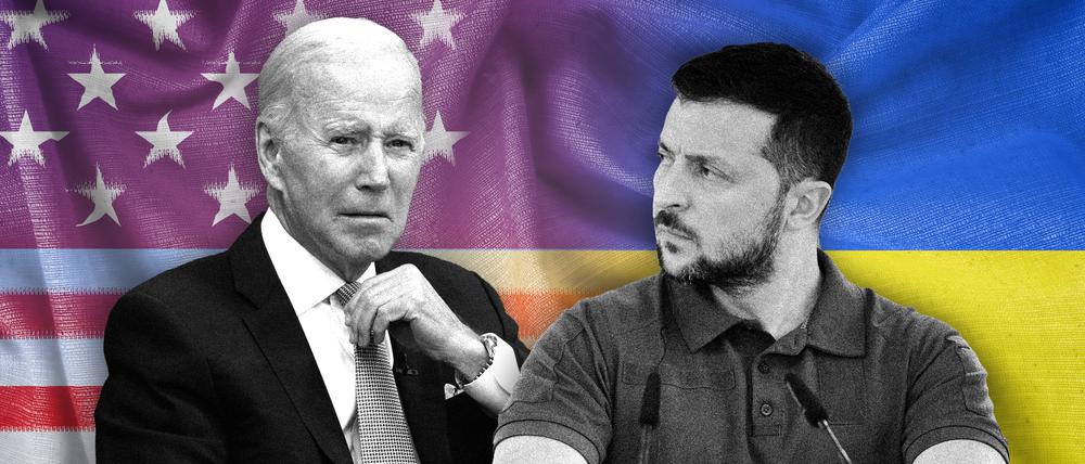 Wolodymyr Selenskyj und Joe Biden