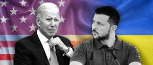 Wolodymyr Selenskyj und Joe Biden
