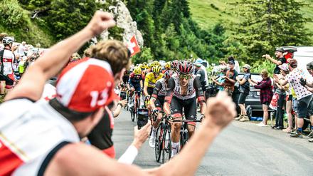 Auch für die Profis sind die Tour-Berge jedes Jahr eine Qual.