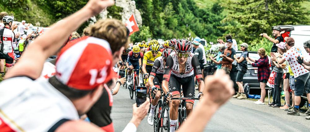 Auch für die Profis sind die Tour-Berge jedes Jahr eine Qual.