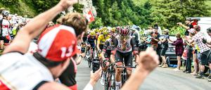 Auch für die Profis sind die Tour-Berge jedes Jahr eine Qual.