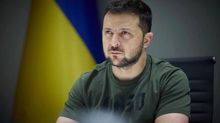 Wolodymyr Selenskyj, Präsident der Ukraine.