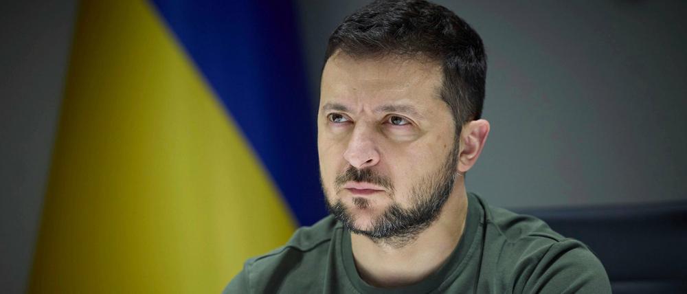 Wolodymyr Selenskyj, Präsident der Ukraine.