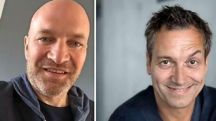 Der Autor Johannes Kram (links) wirft Dieter Nuhr Homophobie vor.