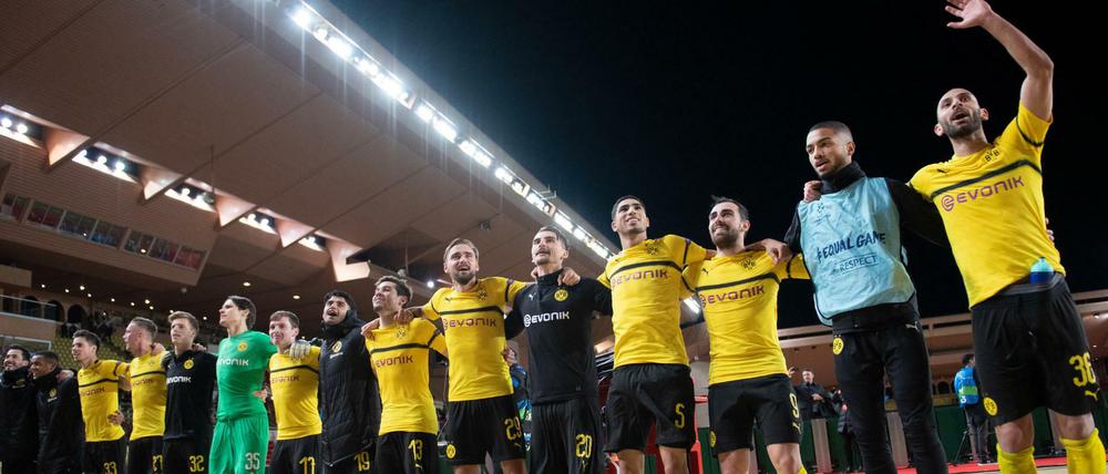 Schöne Aussichten. Dortmund ist viel schöner als Monaco - pardon, siegt 2:0 in Monaco.