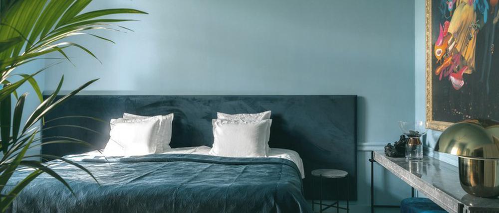 Im Aristide ist jedes Zimmer anders gestaltet,