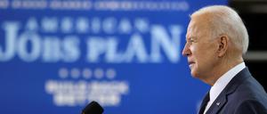 US-Präsident Joe Biden verweist auf den guten Arbeitsmarkt. Angesichts dessen könne man nicht von einer echten Rezession sprechen. 